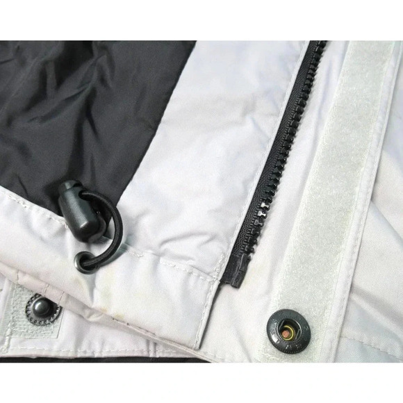 First Gear Womens Riding Jacket Water and Wind Proof Size Medium RN 71136 BL/WT - Picture 6 of 6